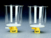 Бутылочный фильтр объем 1000 мл, мембрана ацетат целлюлозы диаметр 90 мм, горло 33 мм, размер пор 0,2 мкм, стерильный