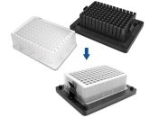 Блок для одного глубоколуночного планшета Eppendorf 96/1000 μl