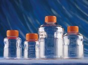 Бутыль пластиковая, полистирин, с крышкой объем 250 мл, 24 шт