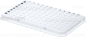 ПЦР-планшеты 96-лун. с полуюбкой для LightСycler 480, белые, PCR Performance Tested