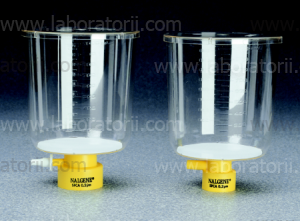Бутылочный фильтр объем 1000 мл, мембрана ацетат целлюлозы диаметр 90 мм, горло 33 мм, размер пор 0,2 мкм, стерильный