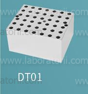 Блок для серии DKT200N,  для 42 пробирок d 6 мм, с круглым дном,  95.5 x 76.5 x 50 мм