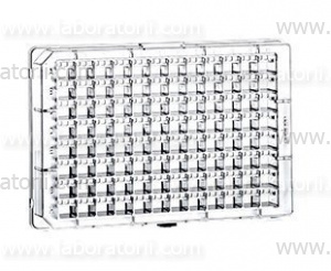 Планшет для кристаллизации CrystalQuick, 96 квадратных лунок, плоское дно, COC, LBR, 40 шт/кор