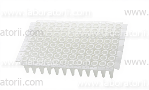 Планшеты для ПЦР, 96 лунок, 0.2 мл, стрипованные белые, без юбки