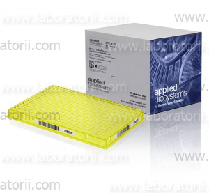 Планшеты MicroAmp EnduraPlate 384-лунки, желтые, с баркодом