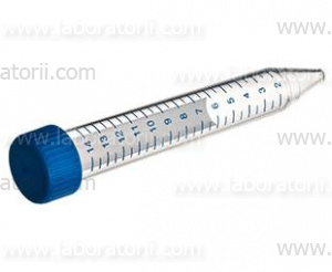 Пробирка центрифужная 15 мл, стерильная, CELLSTAR®, синяя крышка, коническая 100 шт/уп.