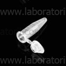 Пробирки центрифужные, 0.5 мл, стерильные, коническое дно, ПП, прикрепленная крышка, выдерживают до 16000 g, автоклавируемые, 1000 шт/уп