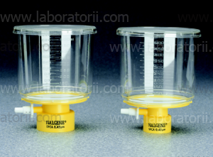 Бутылочный фильтр объем 500 мл, мембрана ацетат целлюлозы диаметр 75 мм, горло 45 мм, размер пор 0,45 мкм, стерильный