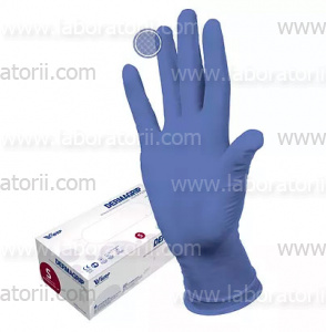Перчатки медицинские смотровые (диагностические) синтетические нестерильные неопудренные (нитрил)