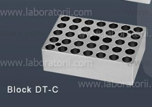 Блок для термостата DTC-100H/DTH-100H, для 35 пробирок 1.5 мл, с конусообразным дном