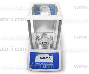 Полумикровесы MT-BH125DU, до 62/120 г, дискретность 0.1/0.01 мг, платформа Ø 80 мм, класс точности I, изображение 1