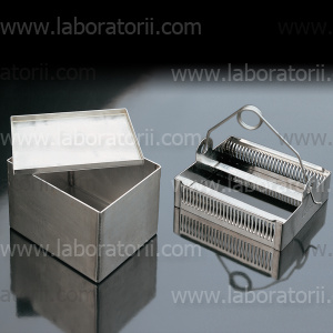 Коробка стальная для гистологии, 115 х 88 х 77 мм, 1 шт