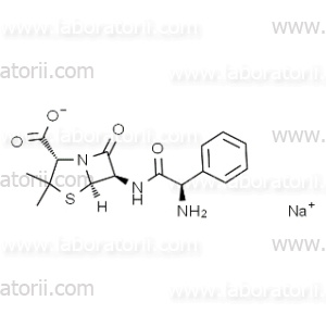 Ампициллина натриевая соль, ≥ 85,0%, 1 г