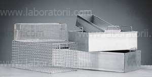Контейнер для настольного автоклава, прямоугольный, размер 400x260x225