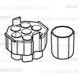 Адаптеры, для 7 конические пробирки 50 мл или 1 бутыль 250 мл или 1 микропланшет, набор из 2 шт.