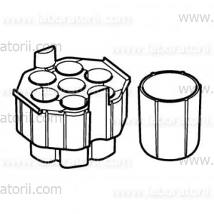 Адаптеры, для 7 конические пробирки 50 мл или 1 бутыль 250 мл или 1 микропланшет, набор из 2 шт.