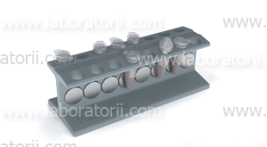 Штатив магнитный на 16 мест для пробирок объемом 1.5 - 2 мл