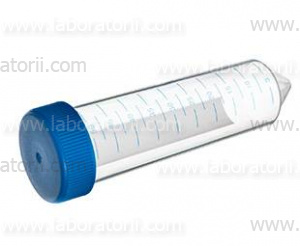 Пробирка центрифужная стерильная 50 мл, CELLSTAR®, коническая, 25 шт/штатив., синяя крышка