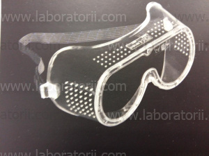 Очки лабораторные для защиты глаз, поликарбонат, антистатичные, защищают от УФ лучей