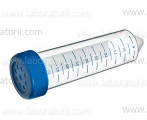 Пробирки культуральные с фильтром CELLSTAR® CELLREACTOR, синяя крышка-фильтр, градуировка, стерильные 20 шт/уп